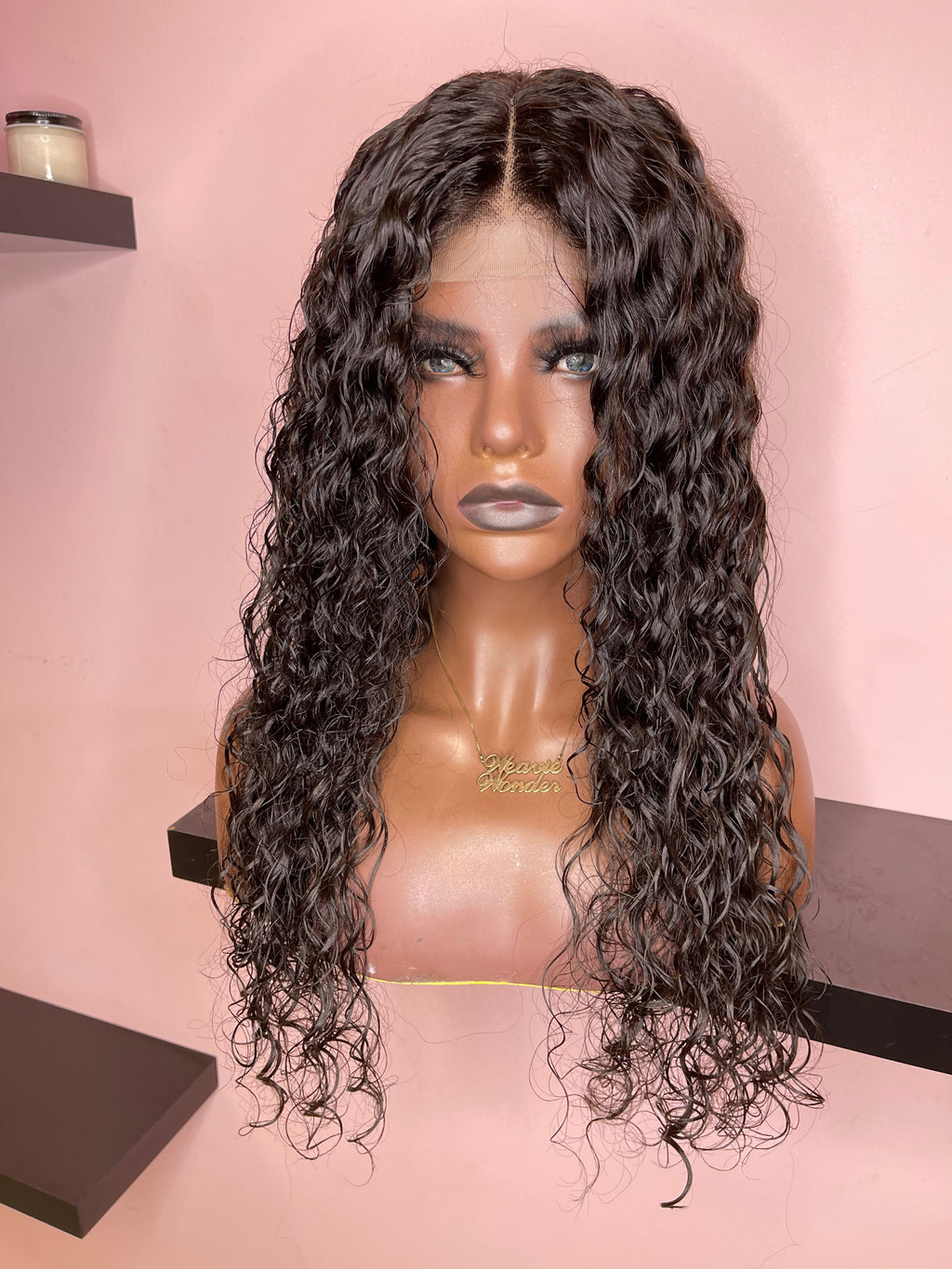 Extra Full Custom Wavy Wig 22”