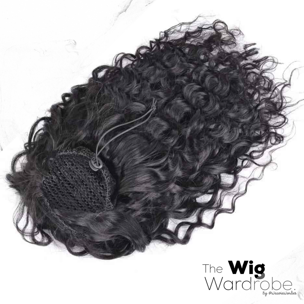 Plush Curly Fauxnitail.
