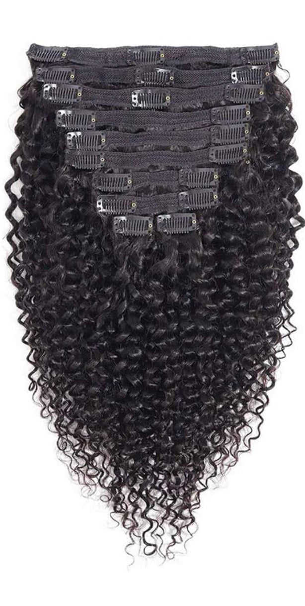 Plush Curly Clips